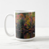Mug Feuilles d'automne Couleur d'automne Scène Café Mu (Gauche)