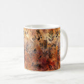 Mug Feuilles d'automne Couleurs chaudes (Devant droit)