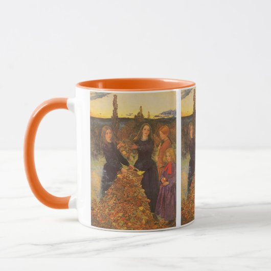 Mug Feuilles d'automne de Sir John Everett Millais (Gauche)