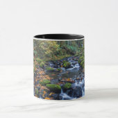 Mug Feuilles d'automne éparpillées le long de Gorton C (Centre)
