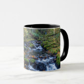 Mug Feuilles d'automne éparpillées le long de Gorton C (Devant droit)