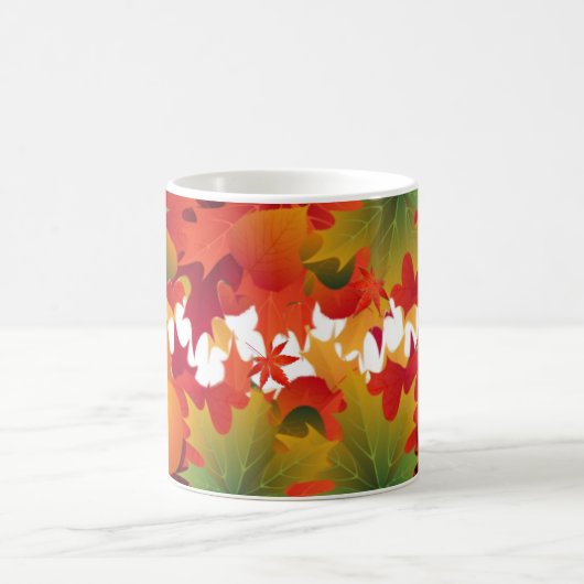 Mug Feuilles d'automne et citrouilles (Centre)