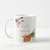 Mug Feuilles d'automne et Citrouilles S'il vous plaît  (Gauche)