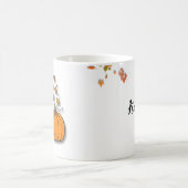 Mug Feuilles d'automne et Citrouilles S'il vous plaît  (Centre)