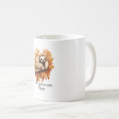 Mug Feuilles d'automne et fentes S'il vous plaît (Devant droit)