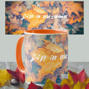 Mug Feuilles d'automne flottantes