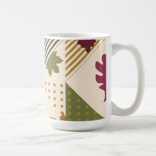 Mug Feuilles d'automne géométriques essentiels Me Core