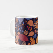 Mug Feuilles D'Automne, Illustration De Champignons Vi (Devant gauche)