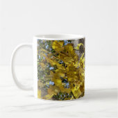 MUG FEUILLES D'AUTOMNE JAUNE (Gauche)