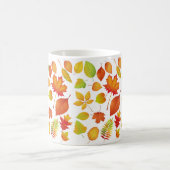 Mug Feuilles d'automne lumineuses (Centre)