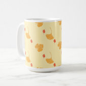Mug Feuilles d'automne motif (Devant gauche)