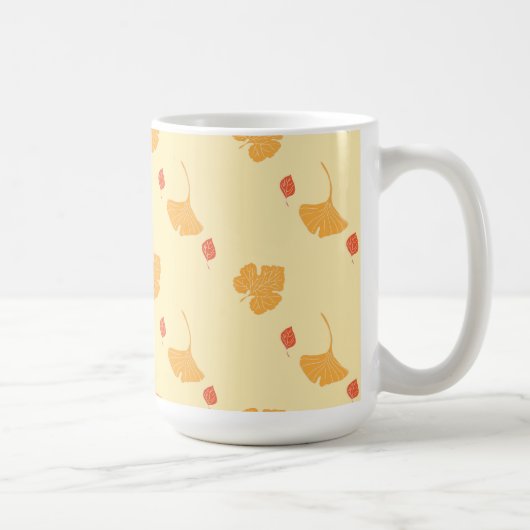 Mug Feuilles d'automne motif (Droite)