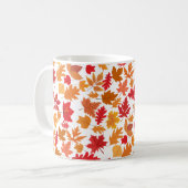 Mug Feuilles d'automne motif 02 (Devant gauche)