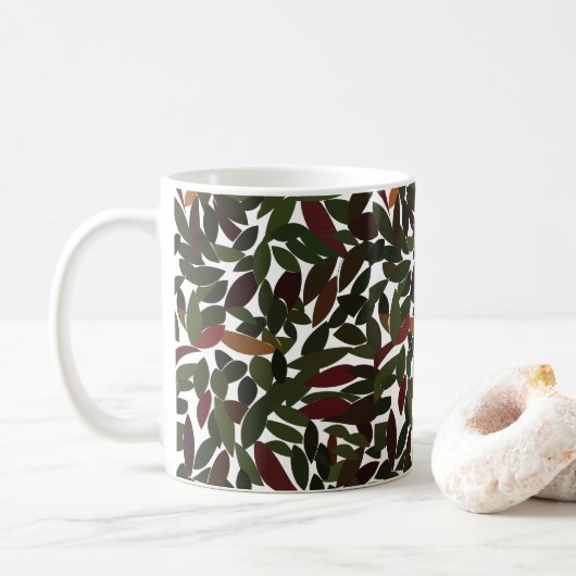 Mug Feuilles d'automne Nature (Avec donut)