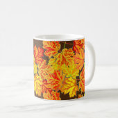 Mug Feuilles d'automne personnalisées Feuilles de café (Devant droit)