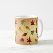 Mug Feuilles d'automne picturales (Devant droit)