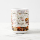 Mug Feuilles d'automne récolte automne Thanksgiving Mu (Centre)