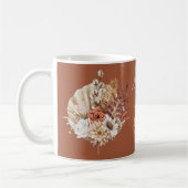 Mug Feuilles d'automne rustiques Fleurs d'automne Terr (Gauche)
