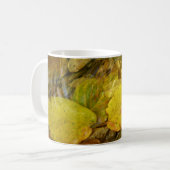 Mug Feuilles de bouleau jaune dans le ruisseau (Devant gauche)