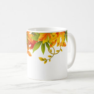 Mug Feuilles de café Mug-Automne