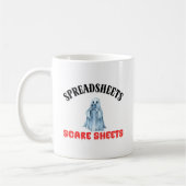 Mug Feuilles de calcul Feuilles de pointage - Comptabl (Gauche)