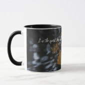 Mug Feuilles de chêne et glands dans les eaux sombres (Gauche)