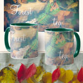 Mug Feuilles de chêne orange sous l'eau