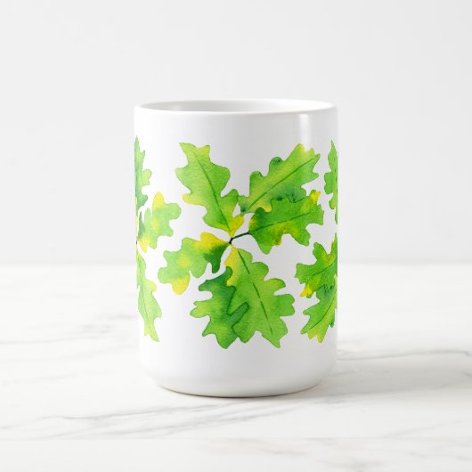 Mug Feuilles de chêne vert (Centre)