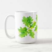 Mug Feuilles de chêne vert (Gauche)