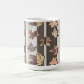 Mug Feuilles de couleur d'automne de bande (Centre)