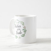 Mug Feuilles de couronne vert botanique | Mère De Mari (Devant gauche)