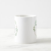 Mug Feuilles de couronne vert botanique | Mère De Mari (Centre)