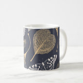 Mug Feuilles de Ginkgo : Élégance florale incomparable (Devant droit)