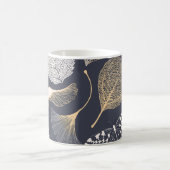 Mug Feuilles de Ginkgo : Élégance florale incomparable (Centre)