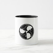 Mug Feuilles de ginkgo trisectées (Centre)