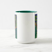 Mug Feuilles de la forêt de Owl Green (Centre)