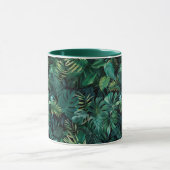 Mug Feuilles de la forêt tropicale tropicale (Centre)
