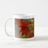Mug Feuilles de l'arbre rouge (Gauche)