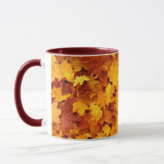Mug Feuilles de l'érable d'automne (Gauche)