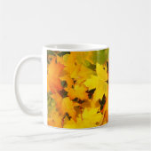 Mug Feuilles de l'érable d'automne aux couleurs d'auto (Gauche)
