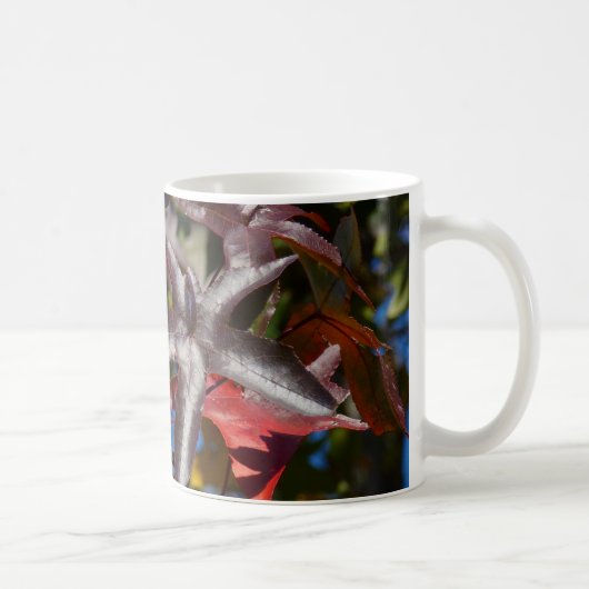 Mug Feuilles de Liquidambar en automne (Droite)