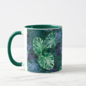 Mug Feuilles de Monstera Tropical (Gauche)