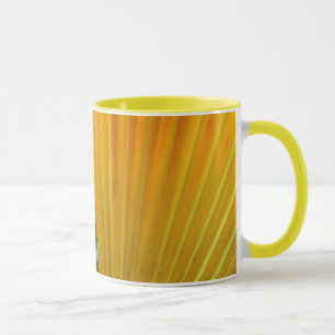 Mug feuilles de palmier colorées par Petr Kratochvil m