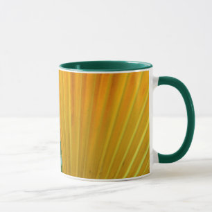 Mug feuilles de palmier colorées par Petr Kratochvil m
