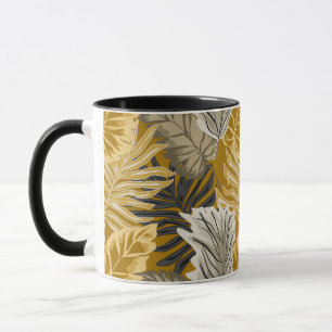 Mug Feuilles de palmiers, tropical, botanique, jungle,