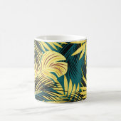 Mug Feuilles de palmiers : Vintage foncé (Centre)