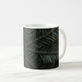 Mug Feuilles de pins verts (Devant droit)