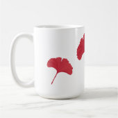 Mug Feuilles de Red Ginkgo (Gauche)