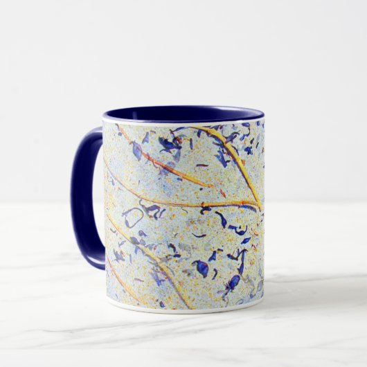 Mug Feuilles de sable (Devant gauche)