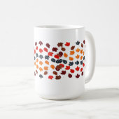 Mug Feuilles de vacances (Devant droit)